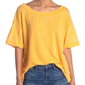 🌸Free People Open Back Boxy Tee🌸